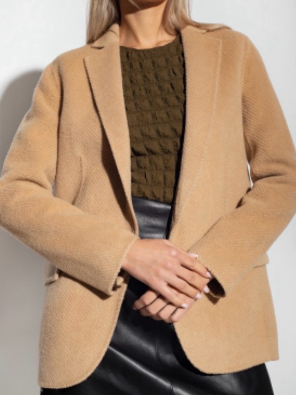 Theory Boy Blazer in Double-Face Wool